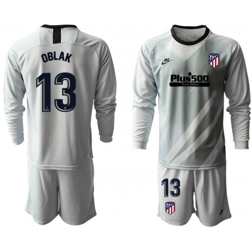 Atlético Madrid Dres Golmanski OBLAK 13 Dječji I 2019/20 Dugim Rukavima Atlético Madrid Dres Golmanski OBLAK 13 Dječji I 2019/20 Dugim Rukavima